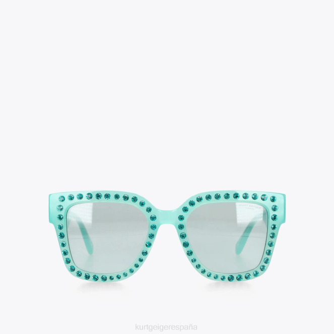 Kurt Geiger mujer gafas de sol joya de londres 2LPR461 | accesorios turquesa